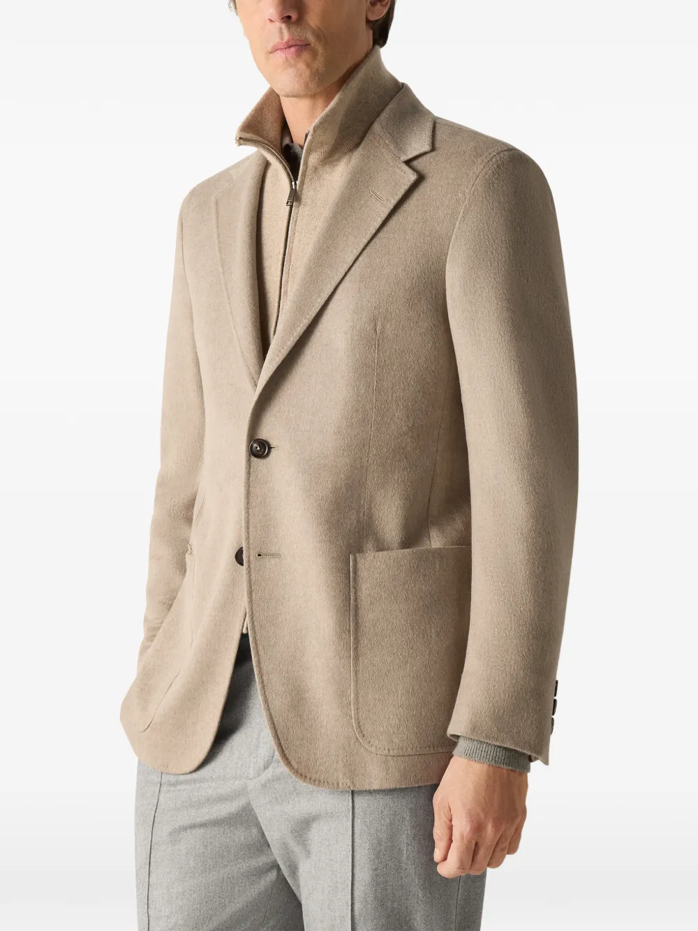 Zegna Oasi kasjmier jack Beige
