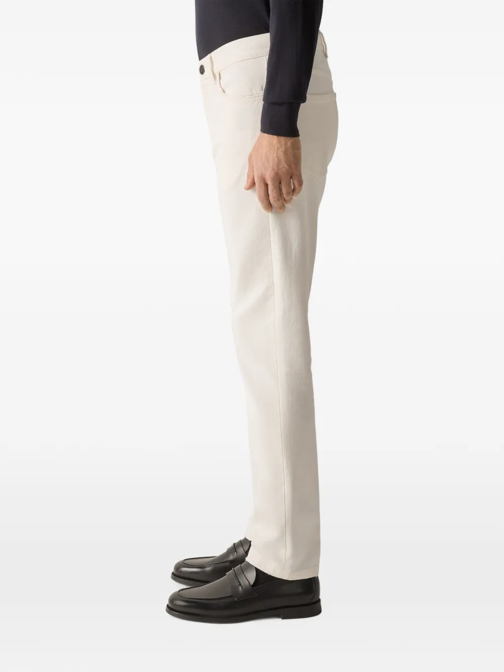 Zegna Roccia katoenen jeans Wit