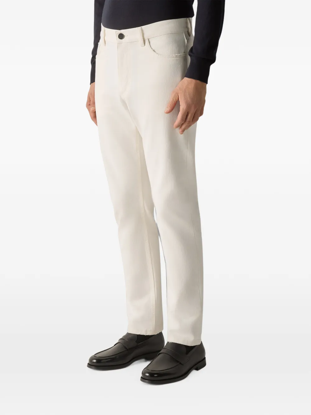 Zegna Roccia katoenen jeans Wit