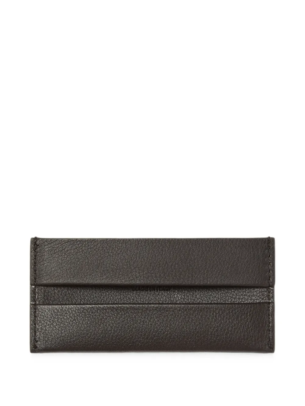 Zegna Secondskin donkerbruine pasjeshouder