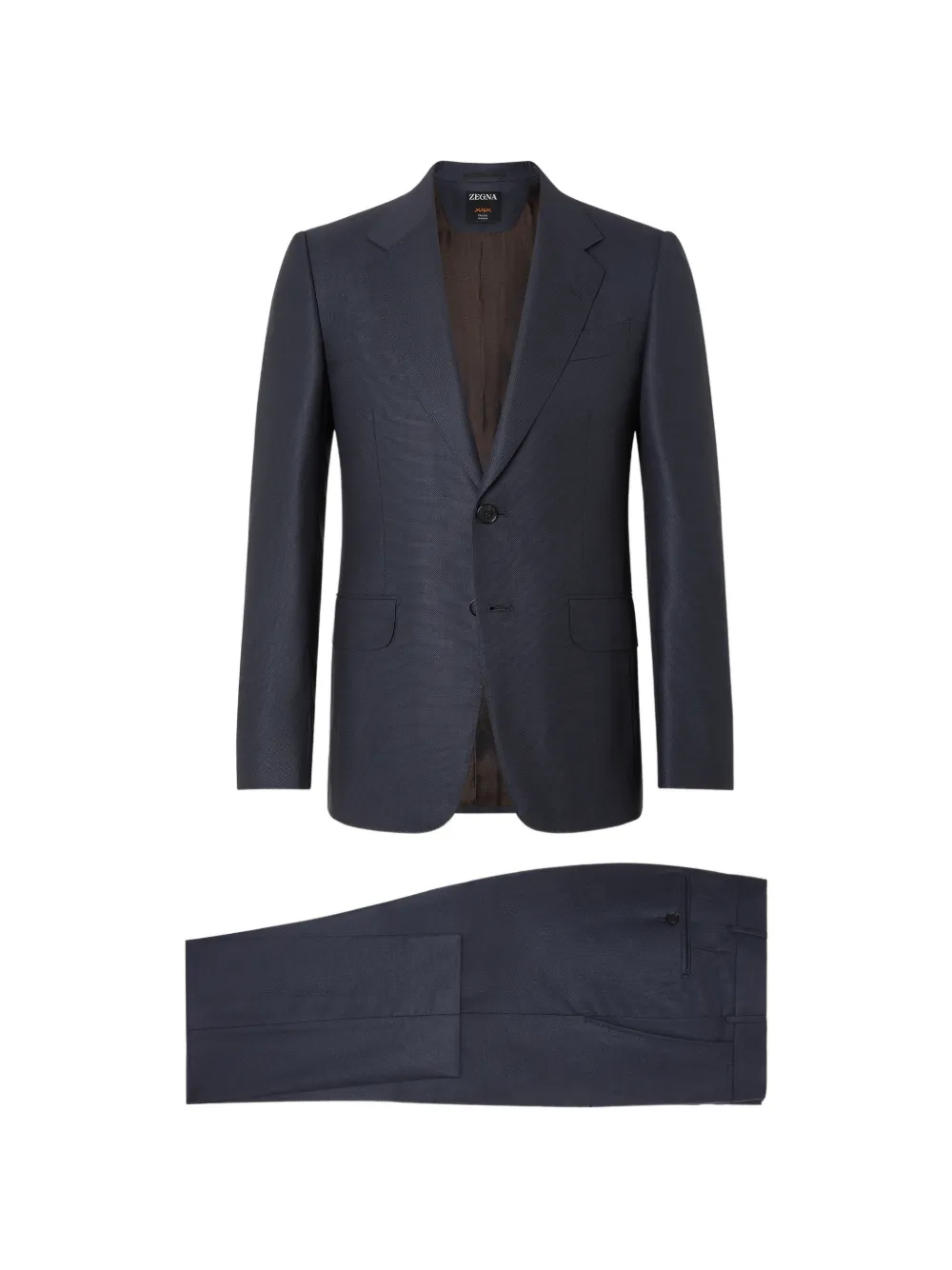 Zegna dark-grey Trofeo 120mila wool suit
