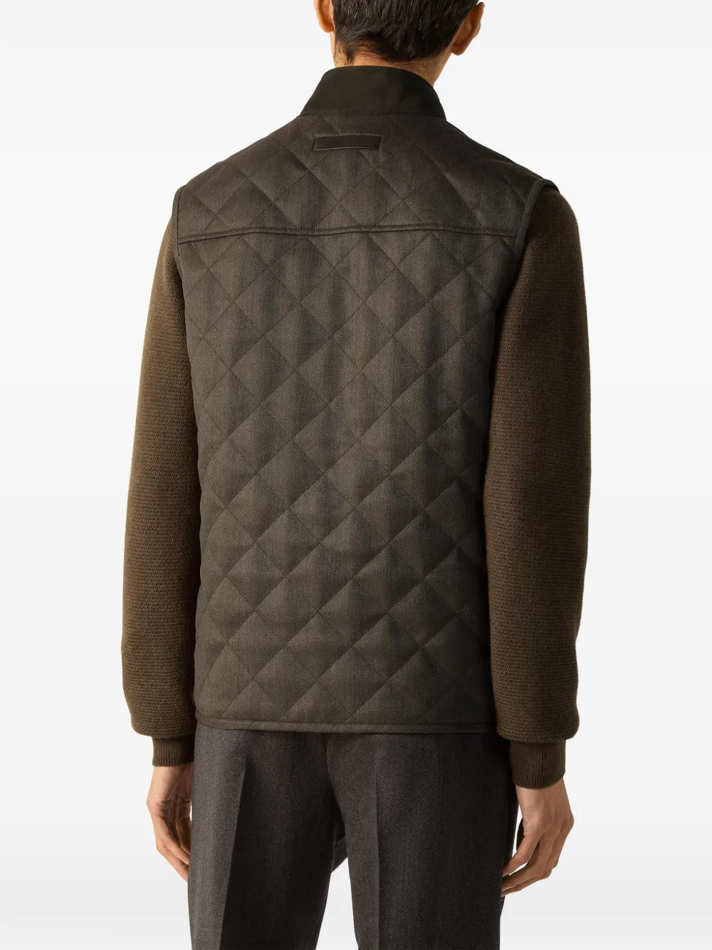 Zegna Trofeo 15 milmil 15 wollen top Groen
