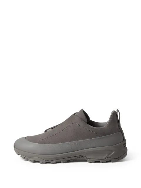 Zegna leather and suede Triple Stitch™ Monte sneakers