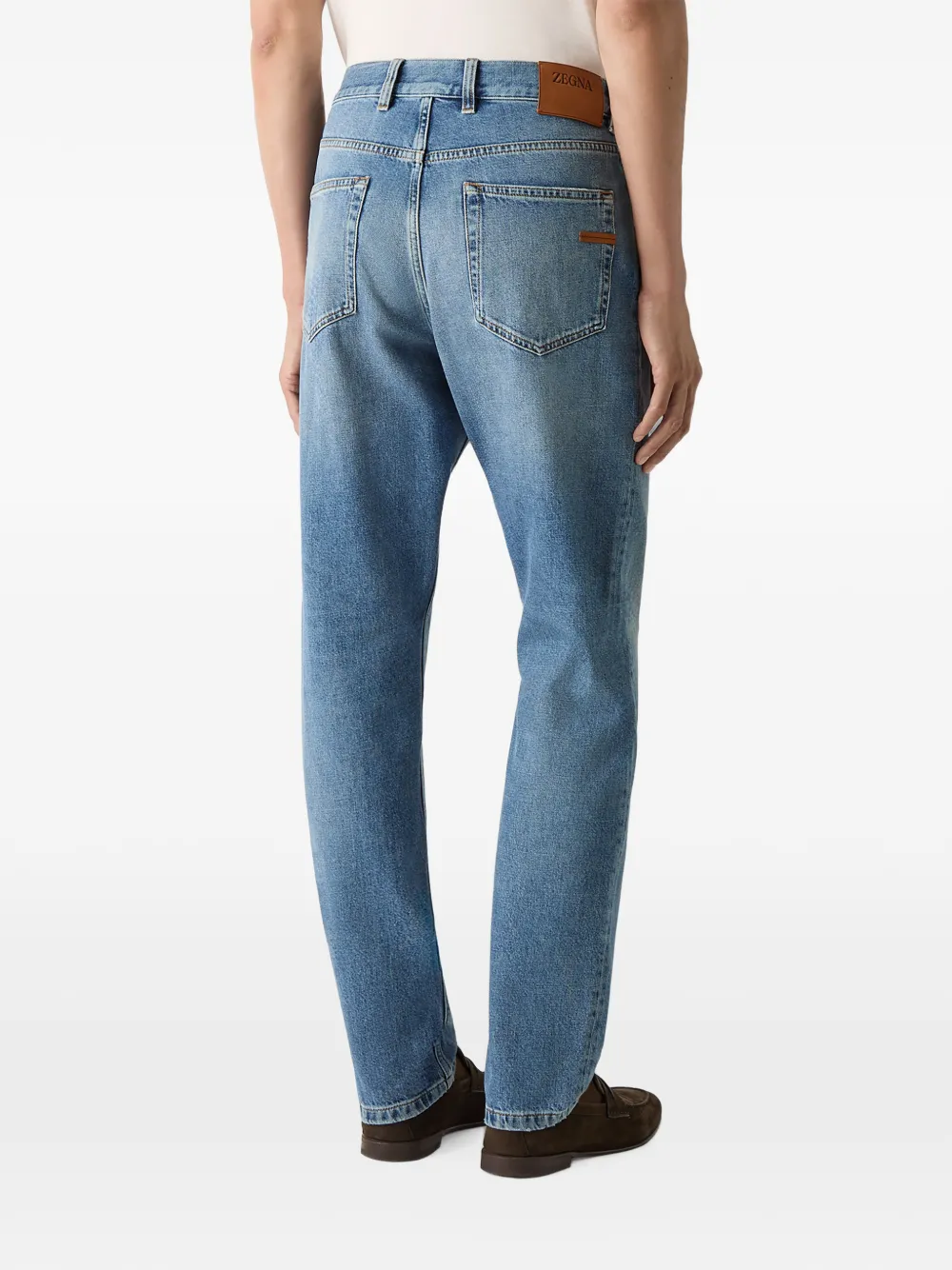 Zegna Roccia katoenen jeans Blauw