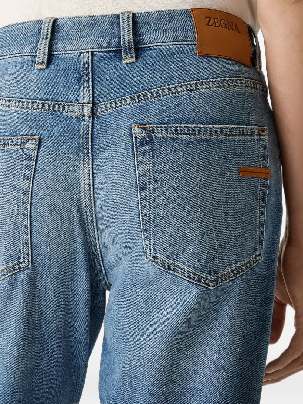 Zegna Roccia katoenen jeans Blauw