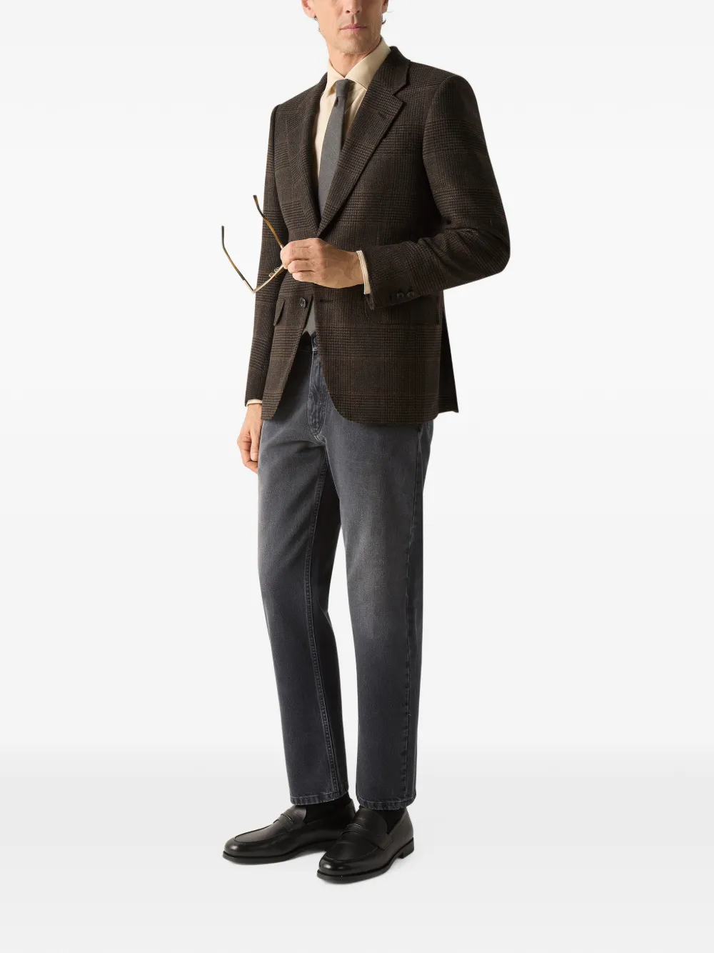 Zegna Oasi kasjmier jack Groen
