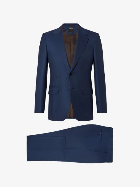 Zegna navy-blue Trofeo 120mila wool suit