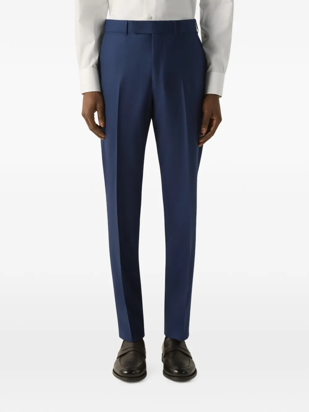 Zegna Trofeo 120 mila wollen pak Blauw