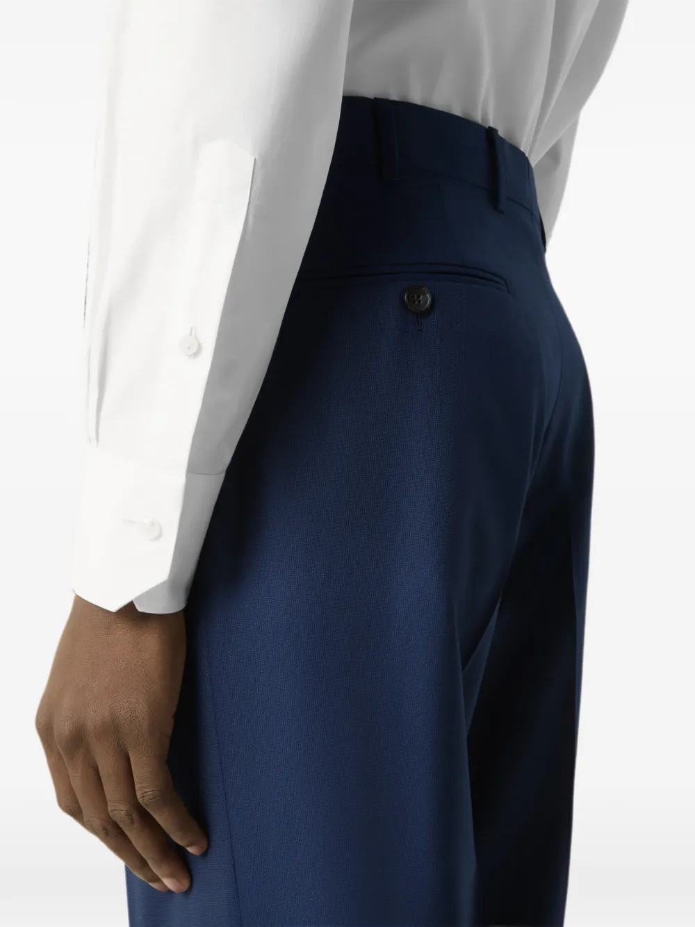 Zegna Trofeo 120 mila wollen pak Blauw