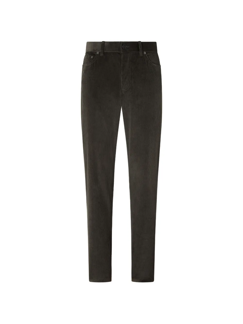 Zegna dark-olive-green Cashco Roccia pants - Verde