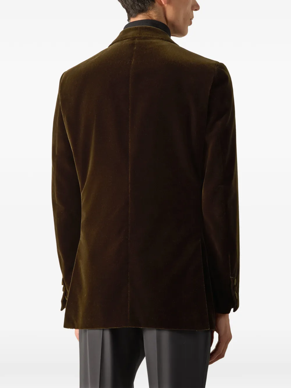 Zegna Katoenen blazer Groen