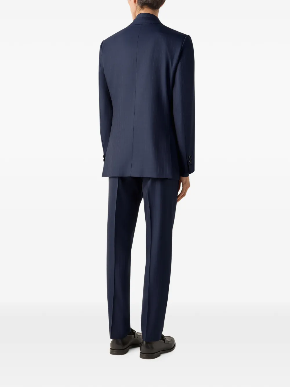 Zegna Trofeo 120mila wollen pak Blauw