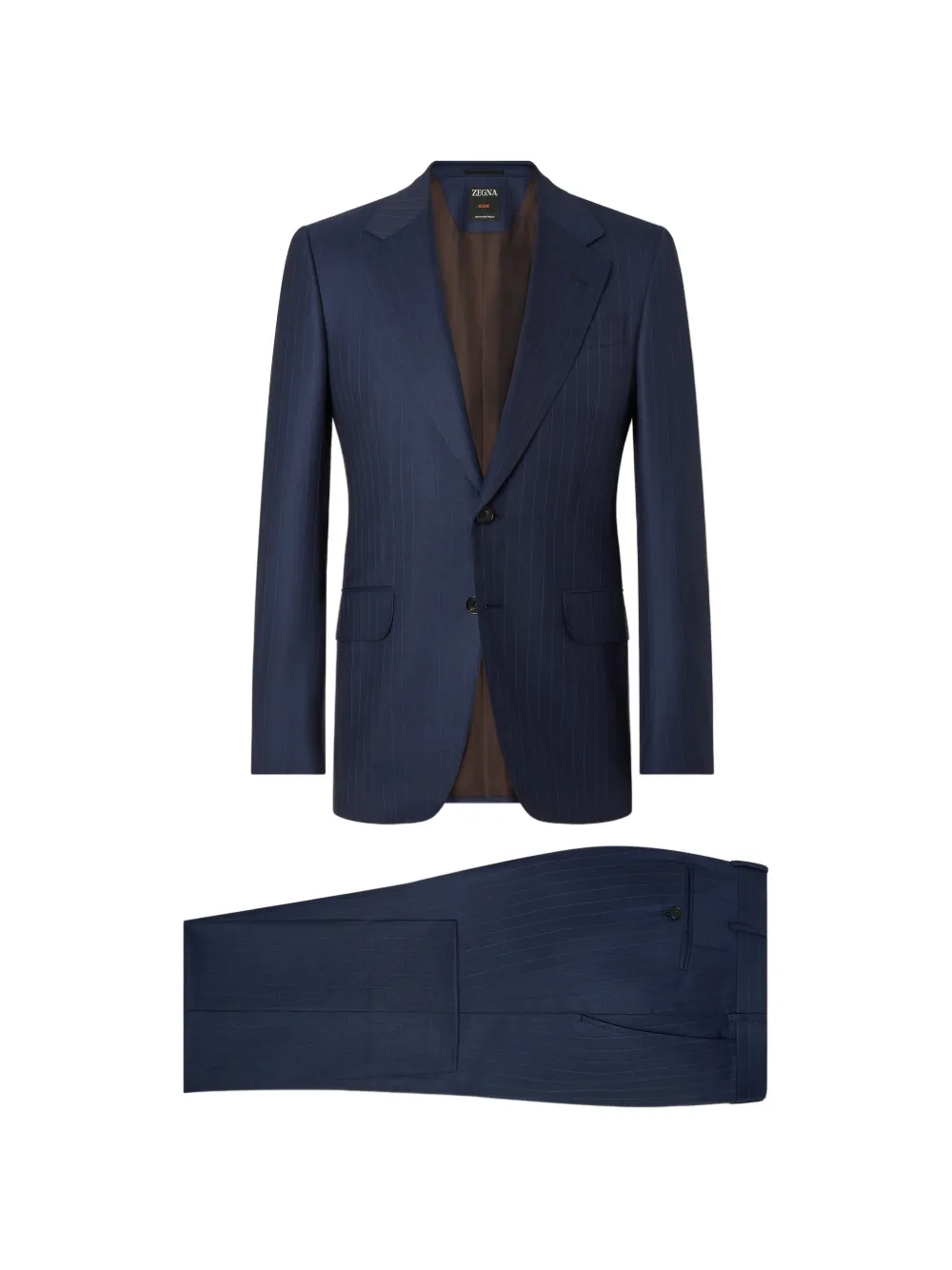 Zegna navy-blue Trofeo 120mila wool suit