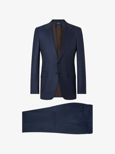 Zegna navy-blue Trofeo 120mila wool suit