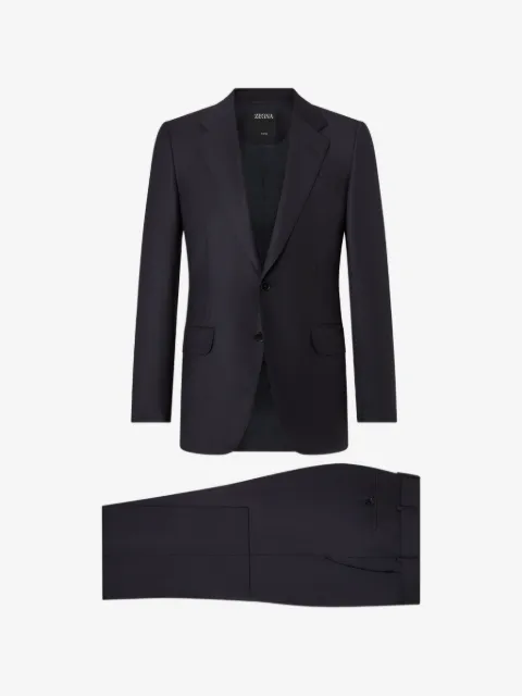 Zegna navy blue Trofeo Selection wool suit