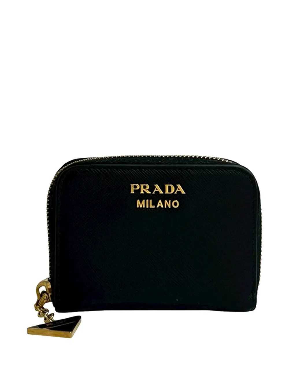 Prada Pre-Owned Portamonete in pelle Saffiano 2000-2013 - Nero