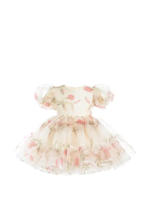 Tulleen Elanora floral-print dress