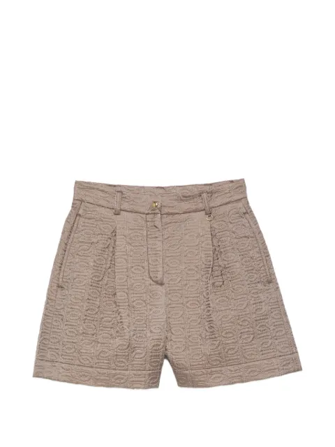 Moncler quilted logo-embroidered shorts