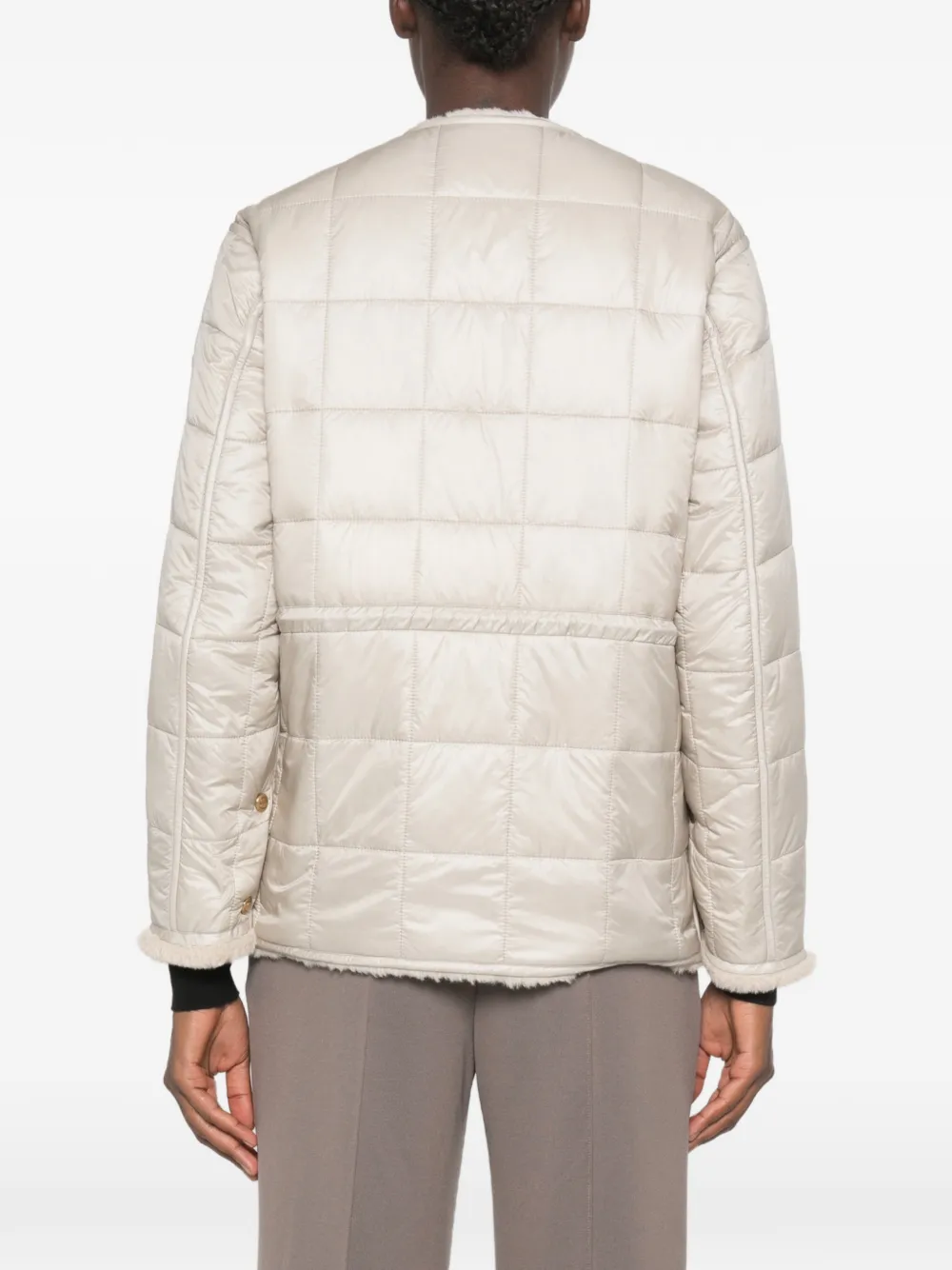Moncler Gewatteerd jack Beige