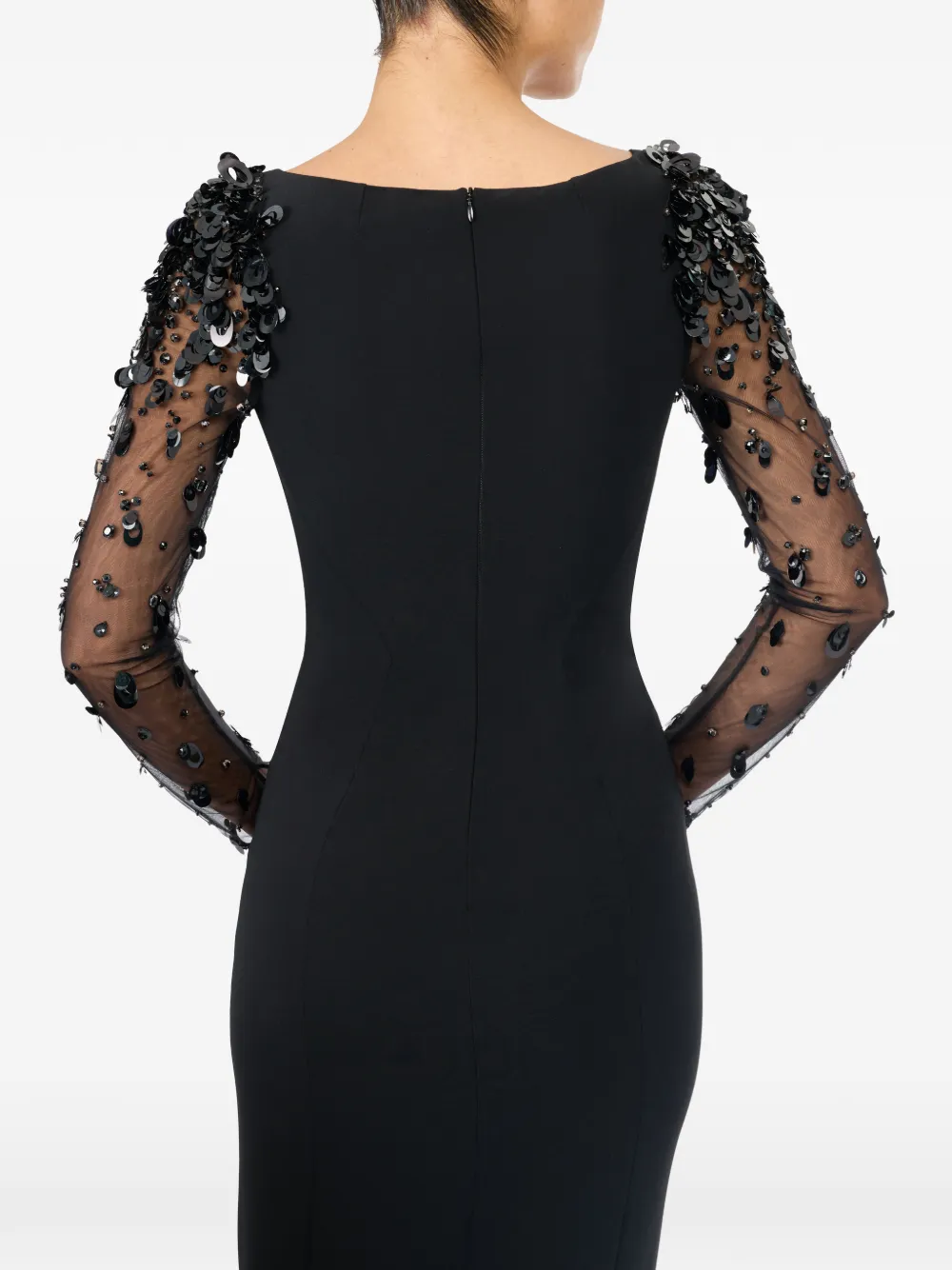 Jenny Packham Swift jurk verfraaid met pailletten Zwart