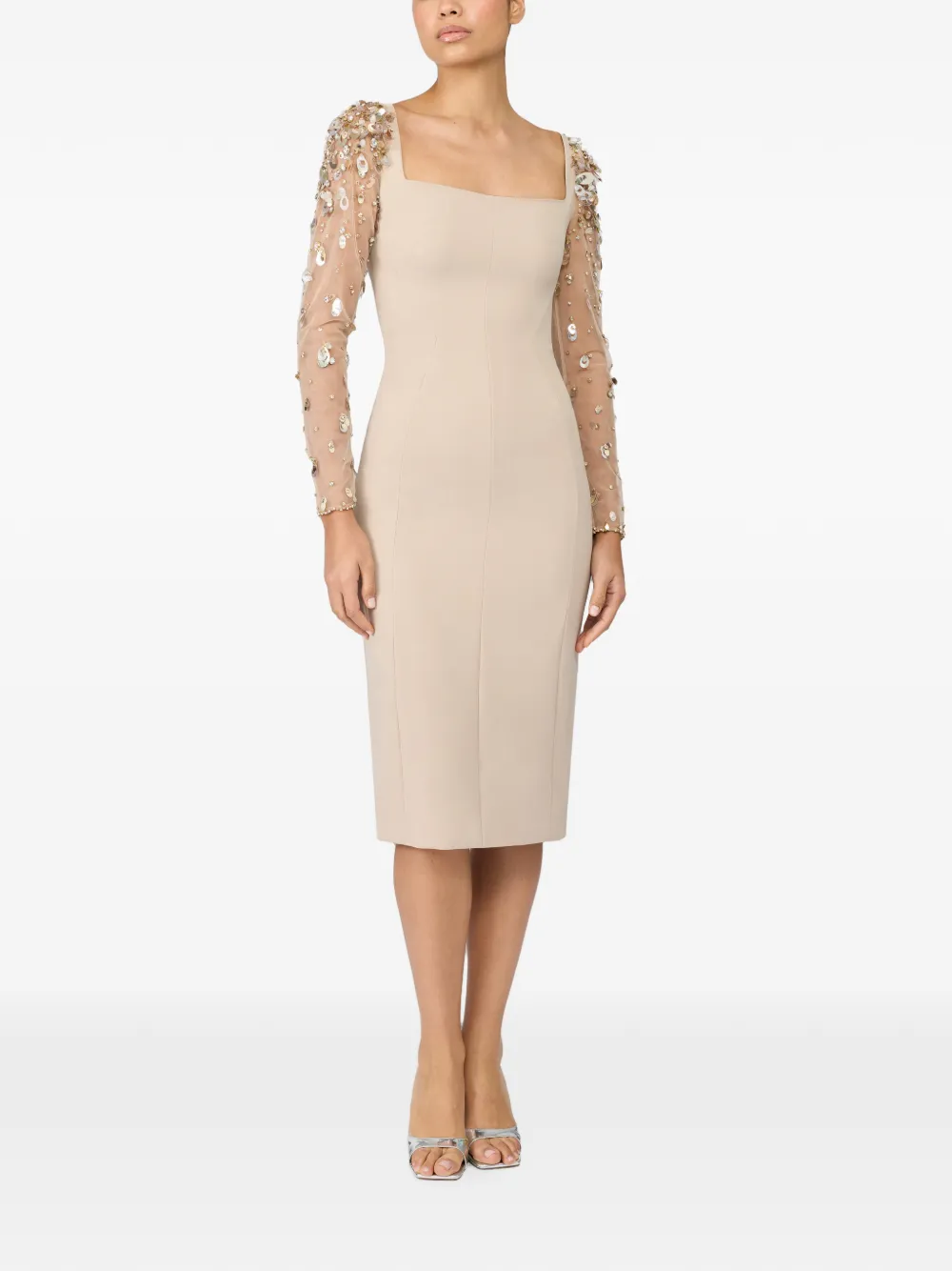 Jenny Packham Swift jurk Beige