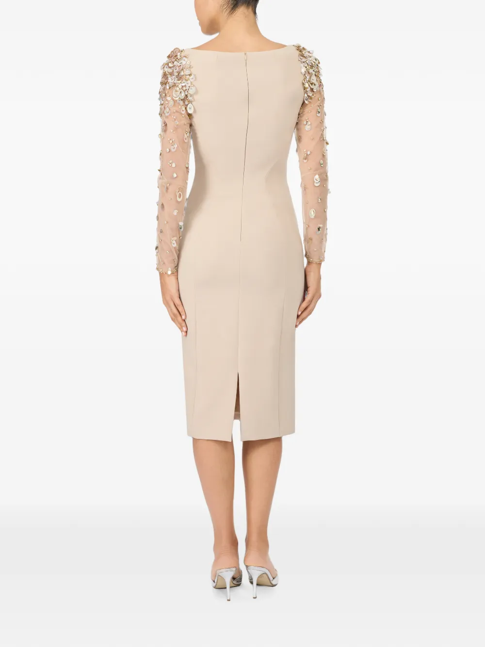Jenny Packham Swift jurk Beige