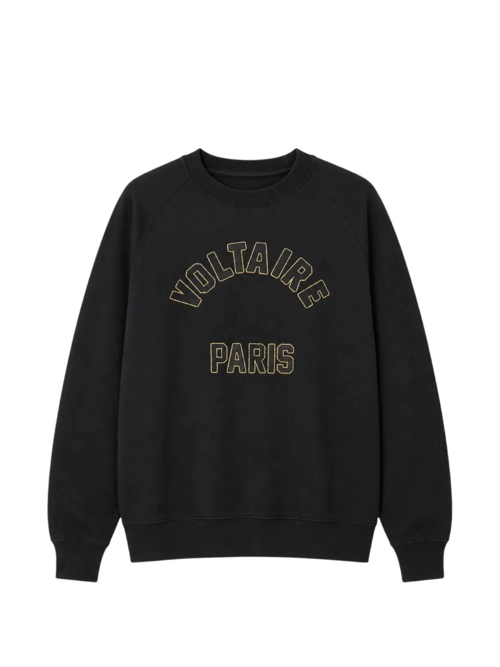 Zadig&Voltaire Sunca logo-embroidered sweatshirt - Nero