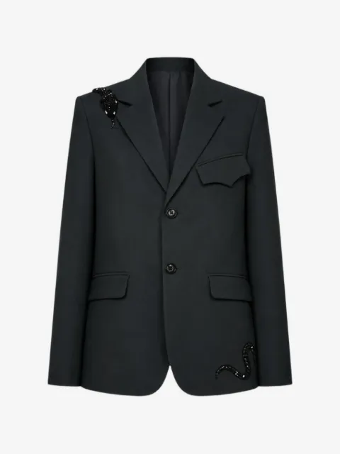 Zadig&Voltaire Vanille crystal-embellished blazer