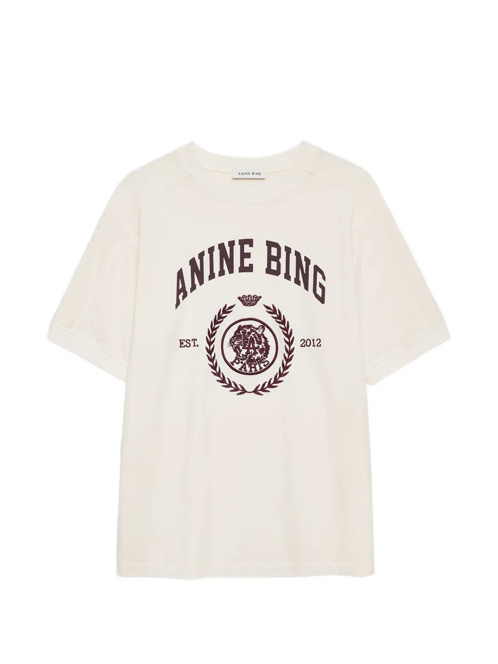 ANINE BING Jaylin collegiate T-shirt