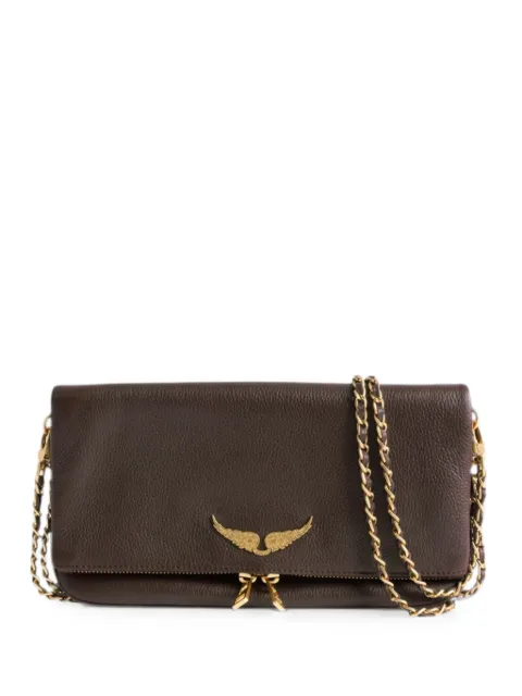 Zadig&Voltaire Rock leather clutch bag
