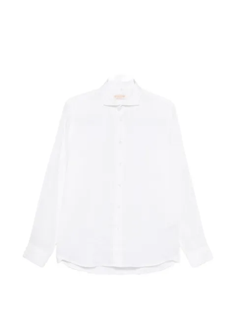 Impure long-sleeve button-up shirt