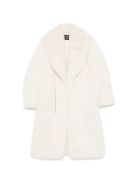 DONDUP chain-detail coat