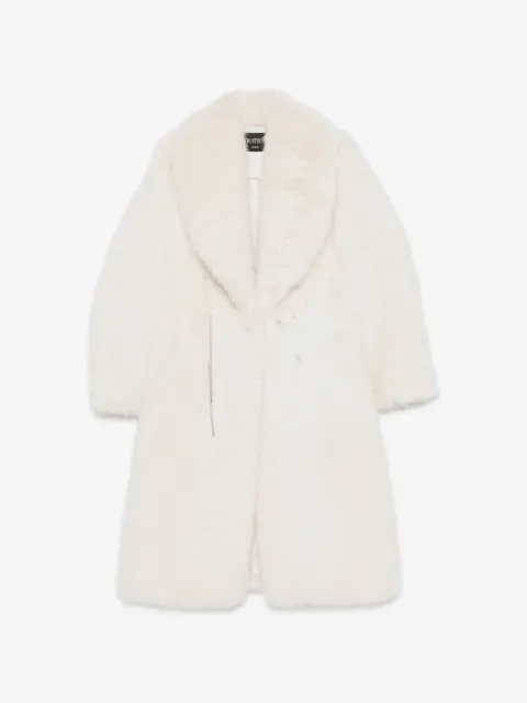 DONDUP chain-detail coat