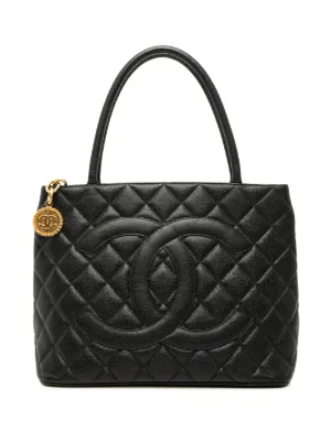 CHANEL Pre-Owned ココマーク キスロック フレーム トップハンドル