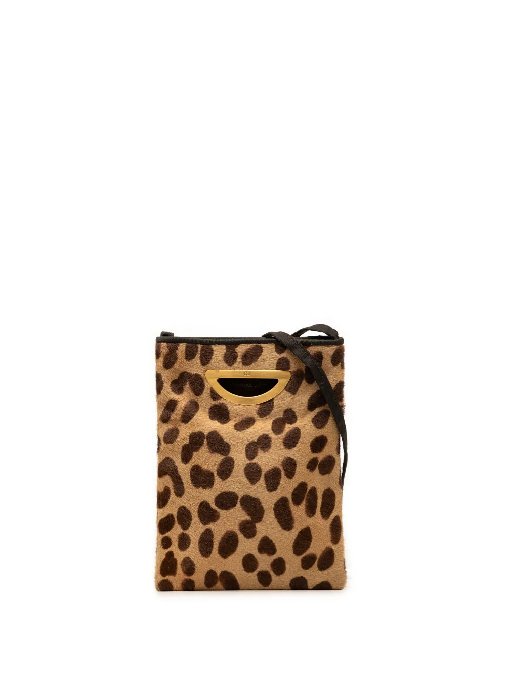 Christian Dior Pre-Owned Borsa a tracolla Malice con stampa 2000 - Marrone