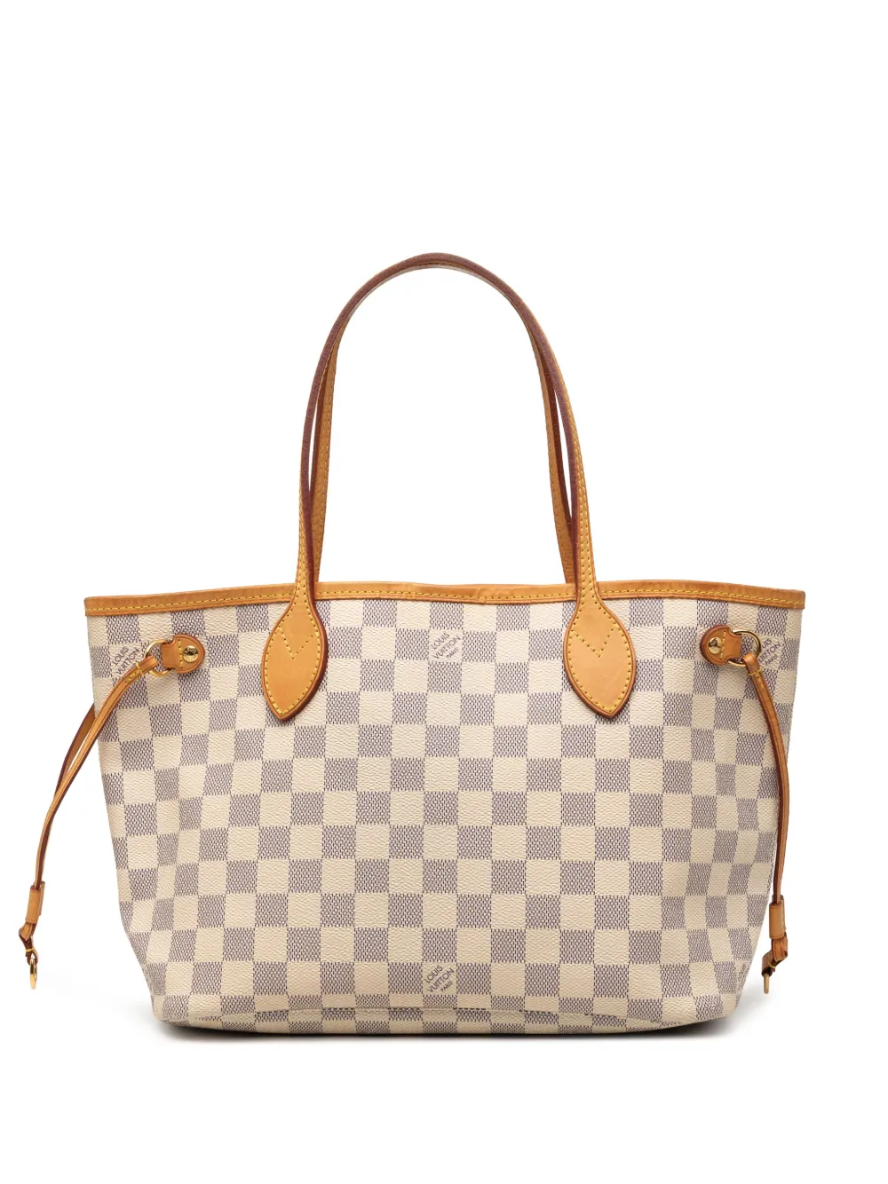 Louis Vuitton Pre-Owned 2011 Damier Azur Neverfull PM Tote Bag - Weiß