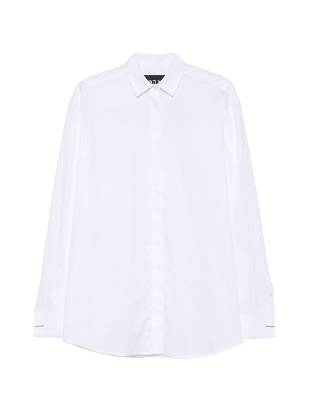 DONDUP concealed-button long-sleeve shirt - Bianco