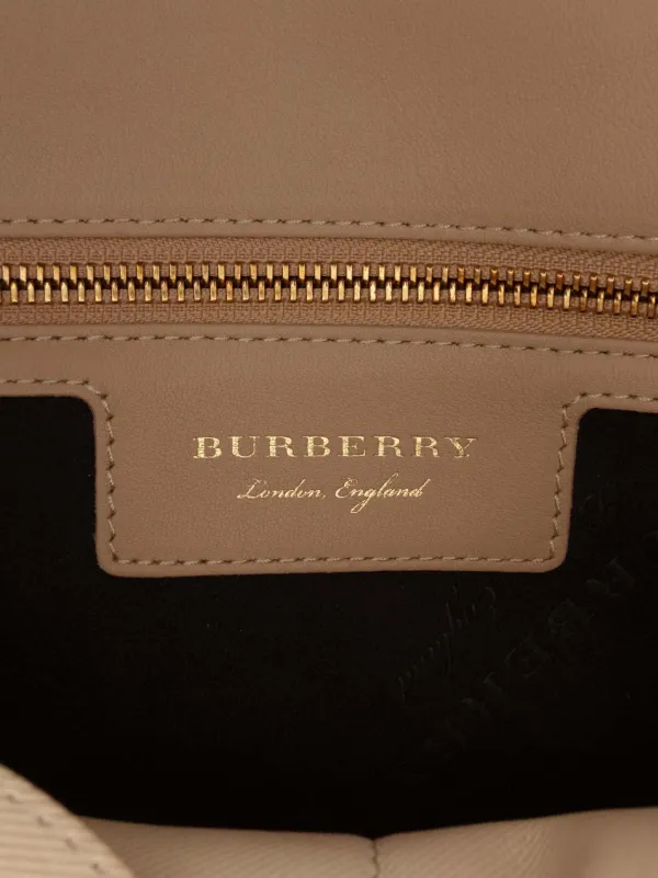 Burberry Pre-Owned 2000-2017 Medium Tricolor Trench Calfskin DK88