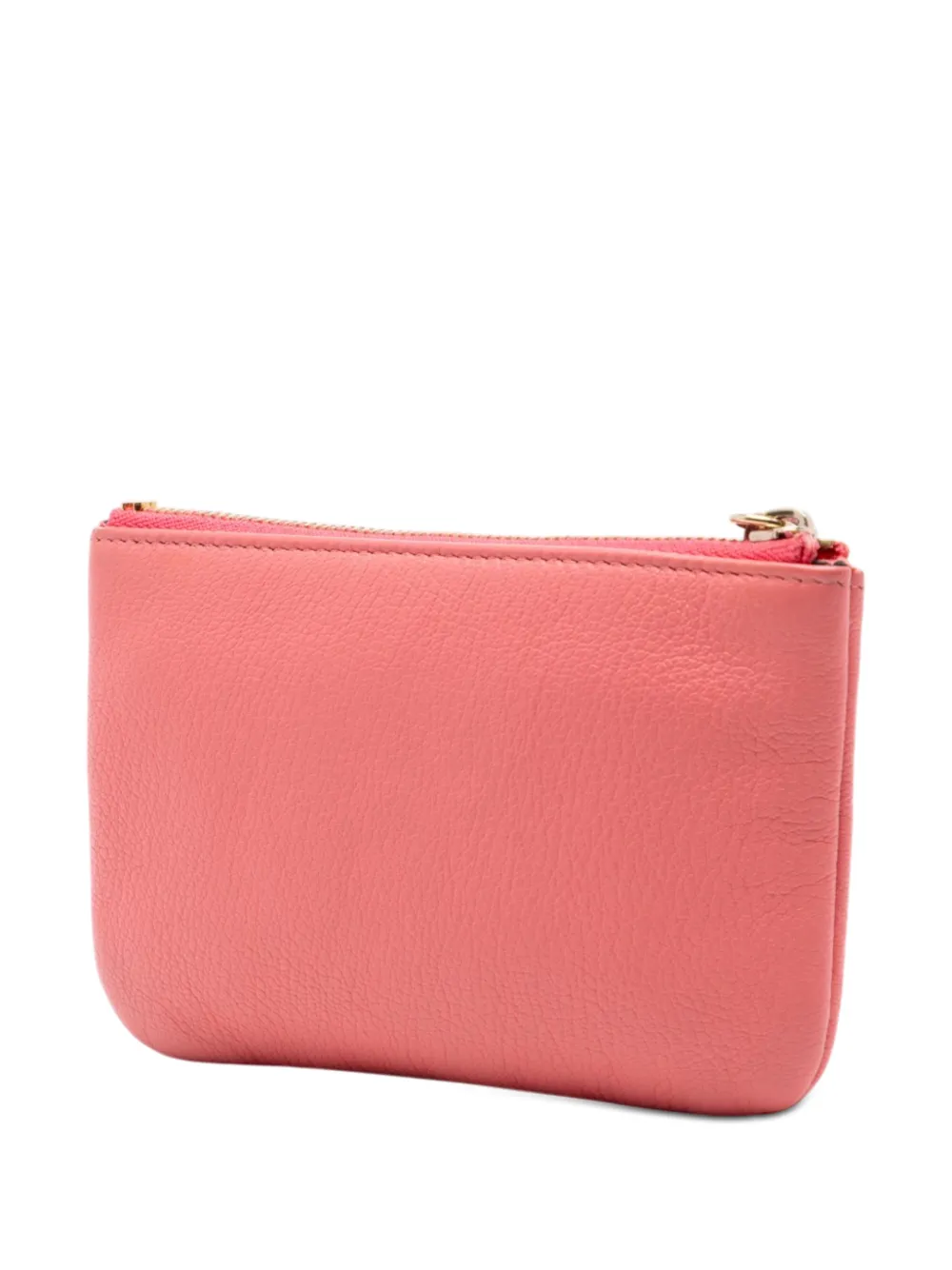 CHANEL Pre-Owned 2018-2019 ミニ ココマーク ゴートスキン カメリア O