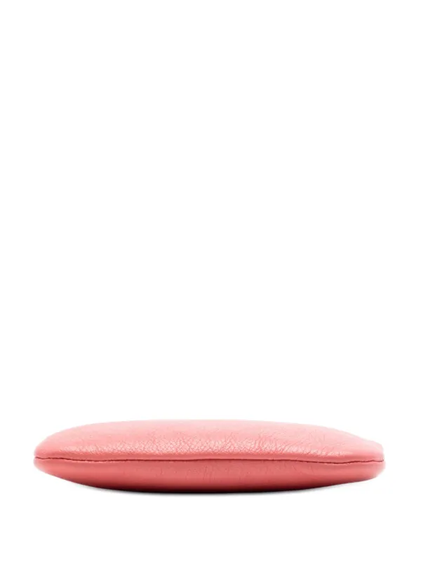 CHANEL Pre-Owned 2018-2019 ミニ ココマーク ゴートスキン カメリア O