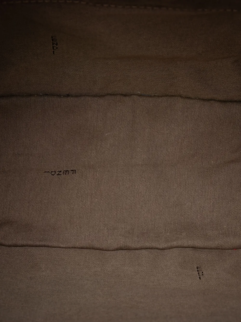 Fendi Pre-owned 2000-2010 Zucchino Canvas F Charm Crossbody Bag in Neutrals, view 5