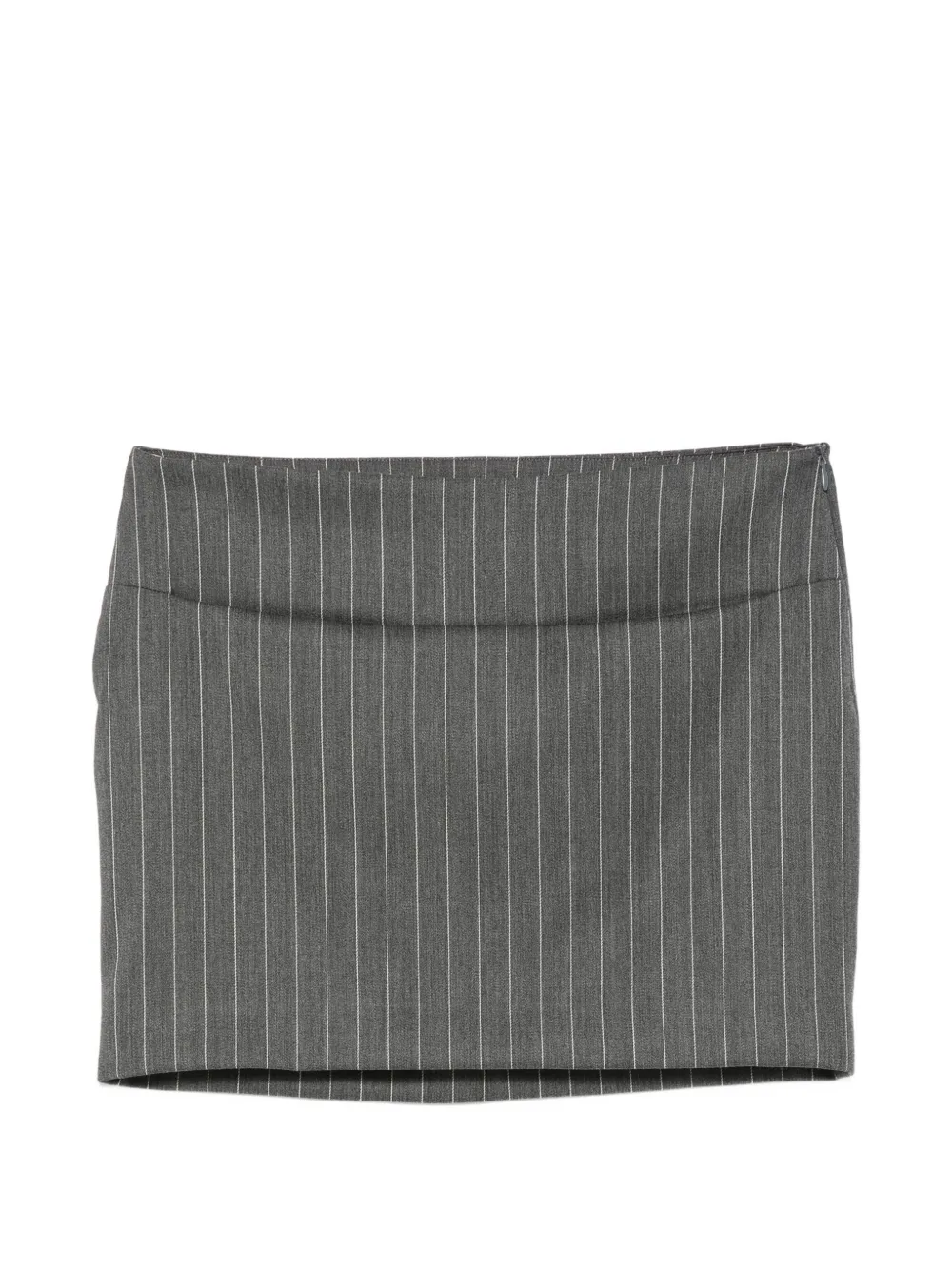 DONDUP Minigonna gessata - Grigio