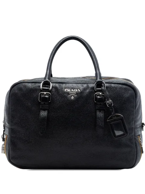 Prada Pre-Owned 2021-2026 Cervo Lux Bauletto handbag