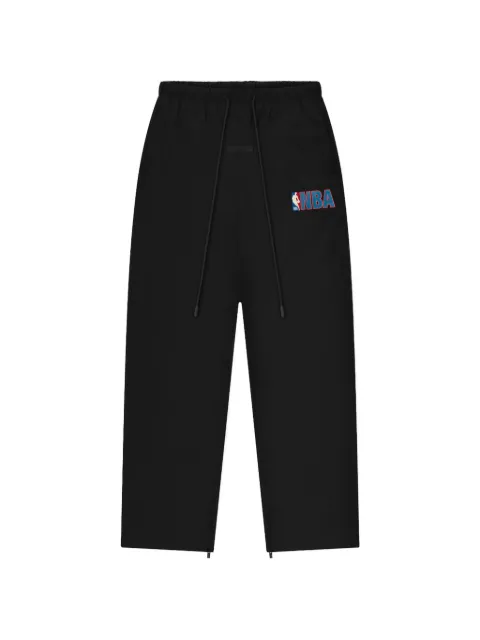 FEAR OF GOD ESSENTIALS x NBA logo-print relaxed-fit track pants