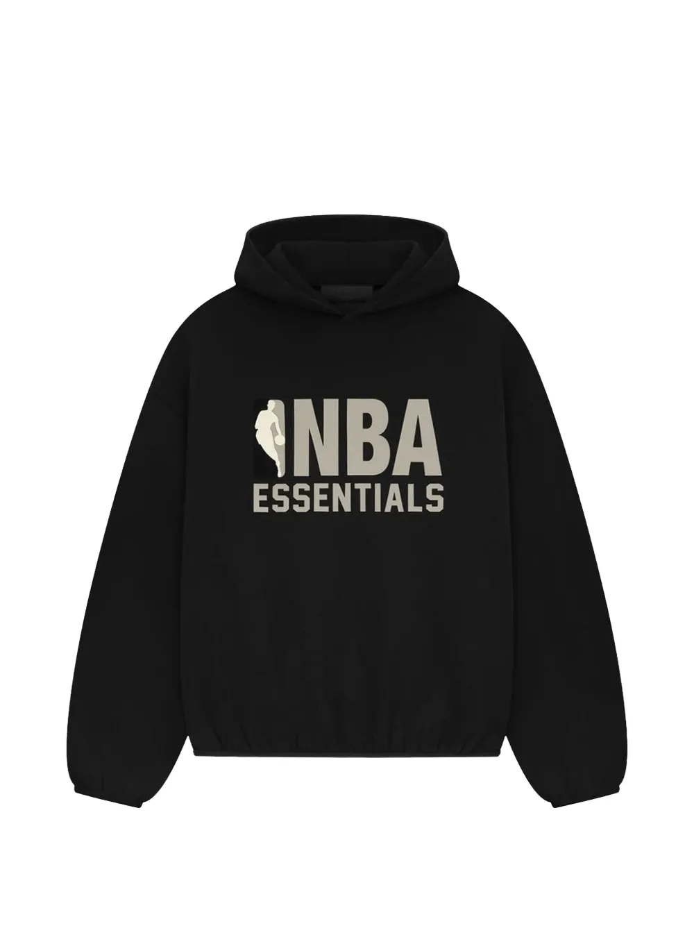 FEAR OF GOD ESSENTIALS x NBA logo-print hoodie - Nero