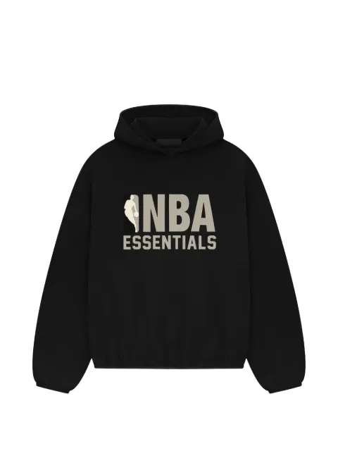 FEAR OF GOD ESSENTIALS x NBA logo-print hoodie