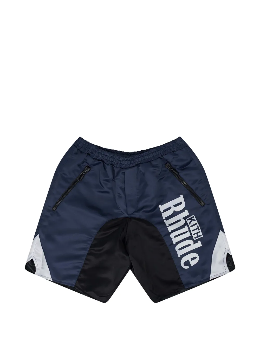RHUDE x Kith Panel swim shorts - Blau