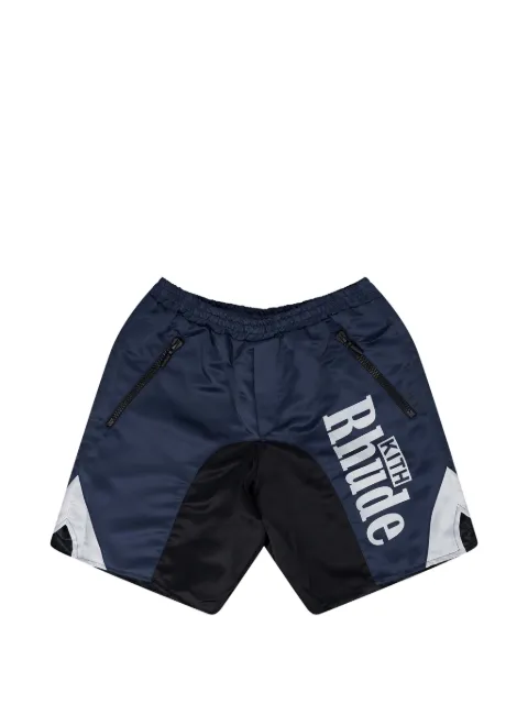 RHUDE x Kith Panel swim shorts