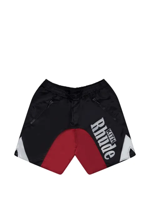 RHUDE x Kith panelled swim shorts