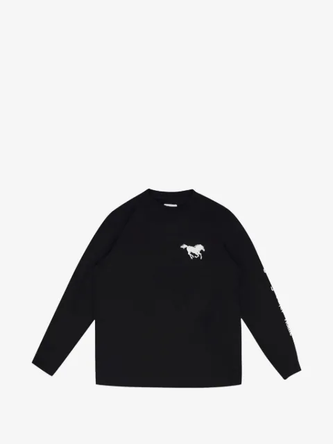 RHUDE graphic-print long-sleeve T-shirt